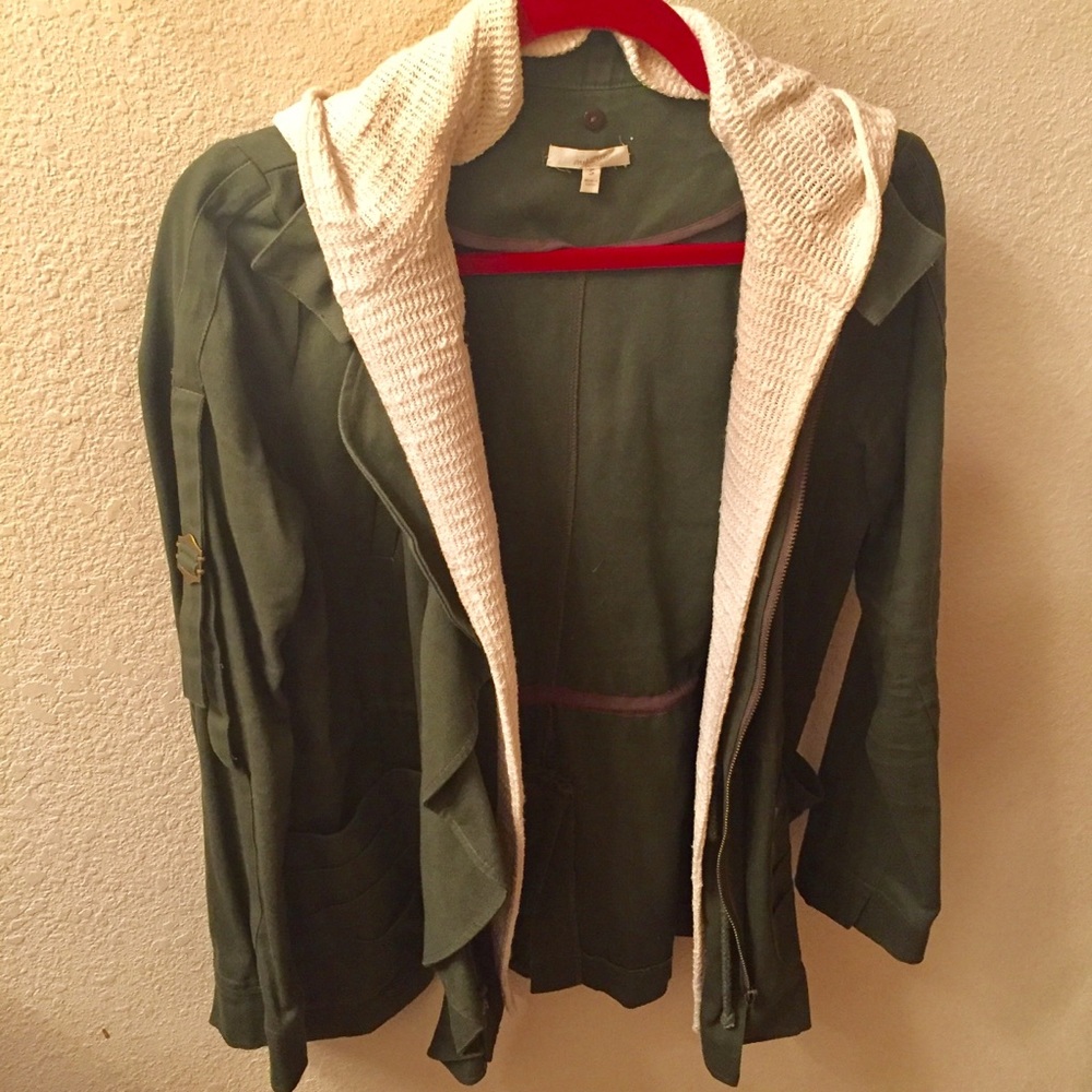 Army green jacket